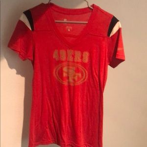 NFL 49ers v-neck